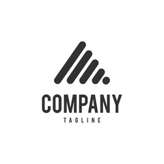 Letter A for company logo