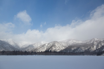 Obraz na płótnie Canvas 静寂のオコタンペ湖