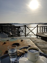 Coffe with view