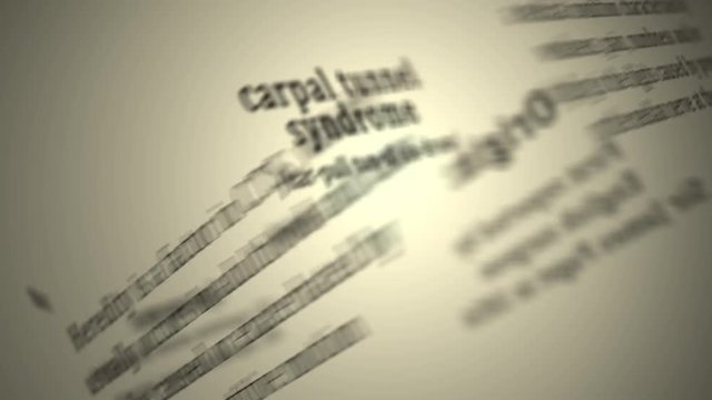 Definition: Carpal Tunnel Syndrome