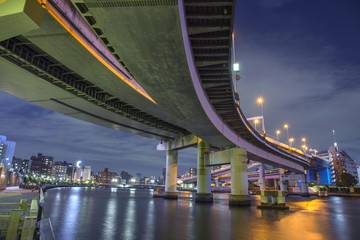 Obraz premium 東京-両国JCT