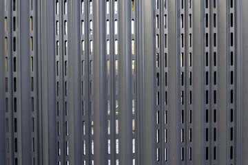 Grille ajourée métal