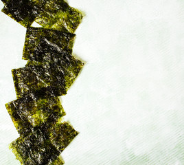 Japanese or korean roasted seaweed snack. Roasted Dried Seaweed, Healthy Snack