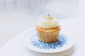 Cupcake colors blue