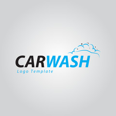 vector car wash logo