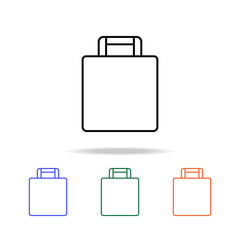 baggage icon. Elements of simple web icon in multi color. Premium quality graphic design icon. Simple icon for websites, web design, mobile app, info graphics