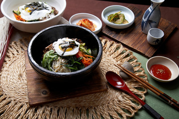 Bibimbap, Korean food