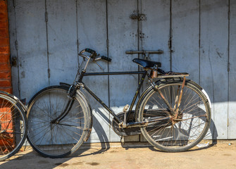 Fototapeta na wymiar Bicycle at Hoi An Ancient Town
