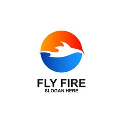 fire logo template