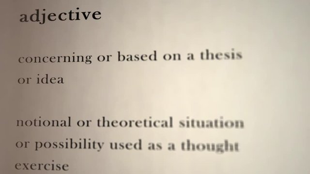 Hypothetical Definition