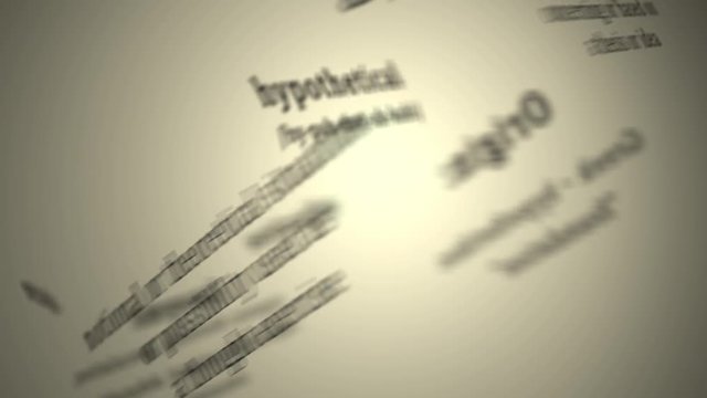 Definition: Hypothetical