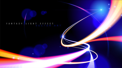 Abstract Light Speed in Vector