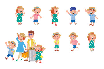 家族旅行　リアクション