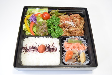 高級弁当　高級豚　ハンバーグ　焼肉　弁当