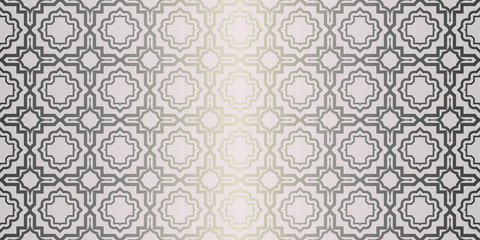 Geometric Pattern. Seamless Texture Color Background. Element For Design. Vector Illustration. Beige silver color