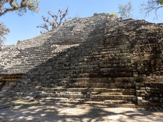 Copan archaeological site of Mayan civilization, not far from the border with Guatemala. It was the...
