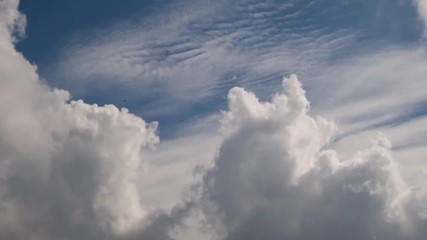 Fluffy clouds video