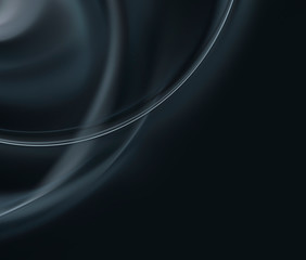 Abstract gray-blue background with virtual waves