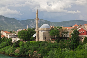 Mostar, Bosnia, Stari Most, old bridge, Balkans