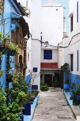 Blick in die malerische Straße in Rabat, Marokko © Carmen Hauser