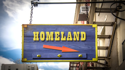 Sign 403 - Homeland