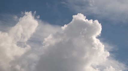 Fluffy clouds video