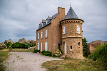 Fototapeta na wymiar Ploumanac'h, Bretagne, France.
