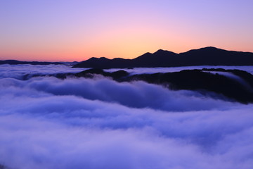 朝焼け・雲海