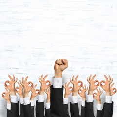 Business and teamwork concept