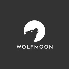 Wolf Creative Concept Logo Design Template
