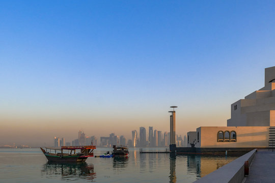 DOHA, QATAR The Museum Of Islamic Art Designed By IM Pei