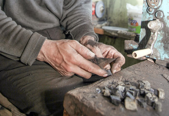 handmade rosary manufacturer. Oltu/Erzurum/Turkey. 