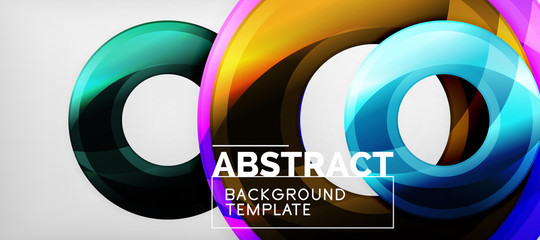 Modern geometrical abstract background, vector design