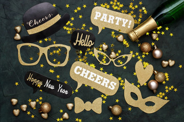 New year celebration party concept