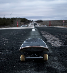 skating road