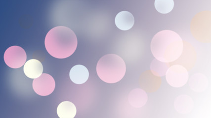 Sweet abstract background with bokeh