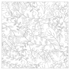 Fototapeta premium Vector illustration of floral pattern