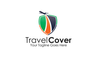 Fototapeta na wymiar Travel Cover Logo