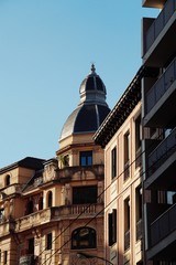 Fototapeta na wymiar building architecture in Bilbao Spain