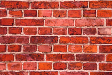 red brick wall background