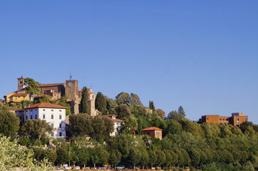 View of Montecatini Alto, Tuscany, Italy