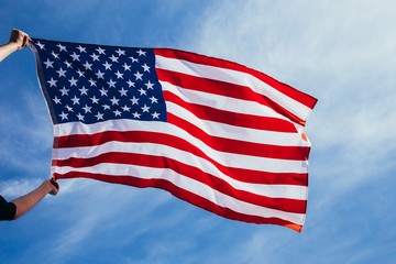 Obraz premium USA flag