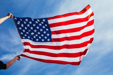 Fototapeta premium USA flag