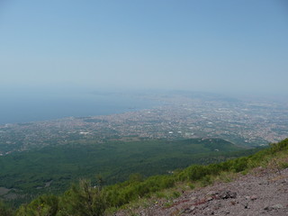 Fototapeta premium View of bay of naples