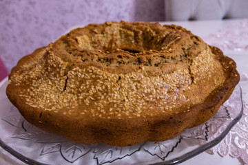 pastry, cake, poach