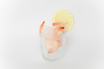 fresh and frozen shrimp