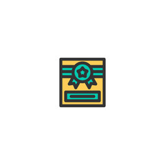 Award icon design. e-commerce icon vector design