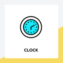 CLOCK LINE ICON SET