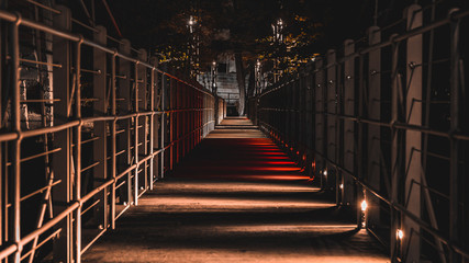 Bridge at night