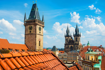 Fototapeta premium View of Tyn Cathedral